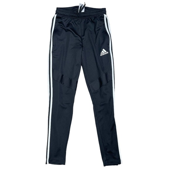 Mens Adidas Joggers Side Stripe Size Small - High Rise Joggers Pants - Picture 1 of 9